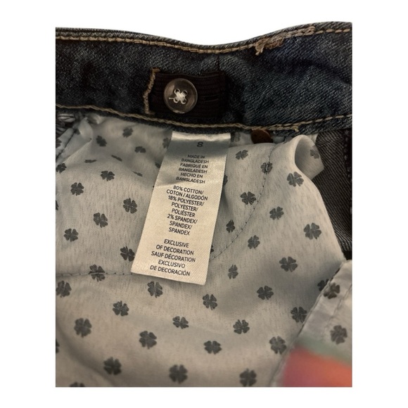 Lucky Brand Blue Distressed Skinny  “Zoe” Jeans Size 8 - Picture 4 of 4